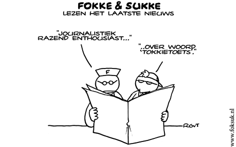 F&S lezen het laatste nieuws (NRC, vr, 03-04-09)