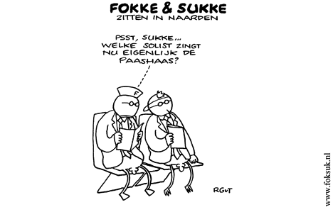 F&S zitten in Naarden (NRC, vr, 10-04-09)