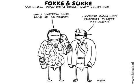 F&S willen ook een deal met justitie (NRC, ma, 11-05-09)