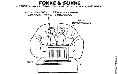 F&S hebben al die tijd hun zaad niet verspild (NRC, di, 12-05-09)