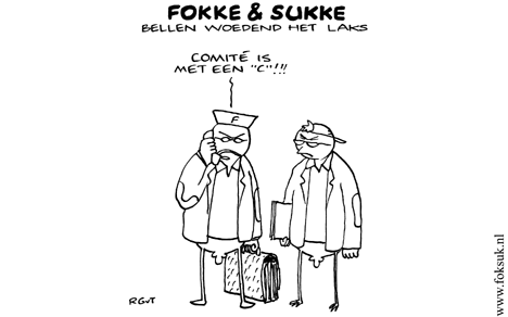 F&S bellen woedend het LAKS (NRC, ma, 18-05-09)