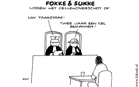 F&S lossen het cellenoverschot op (NRC, wo, 20-05-09)