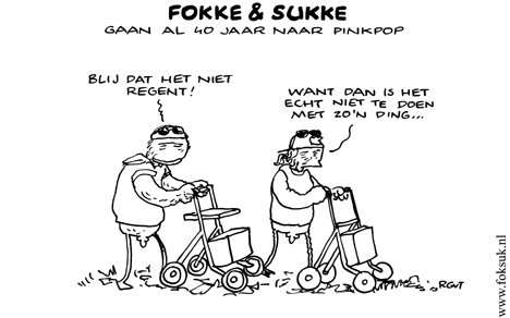 F&S gaan al 40 jaar naar Pinkpop (NRC, za, 30-05-09)