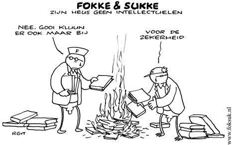 F&S zijn heus geen intellectuelen (NRC, ma, 08-06-09)