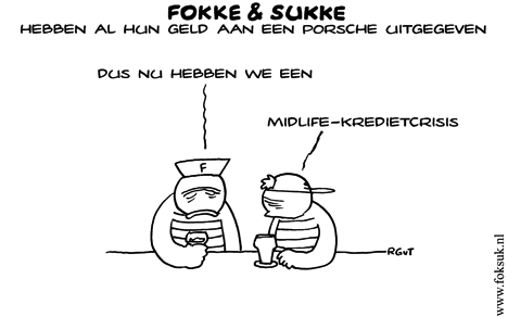 F&S hebben al hun geld aan een Porsche uitgegeven (NEXT, wo, 10-06-09)