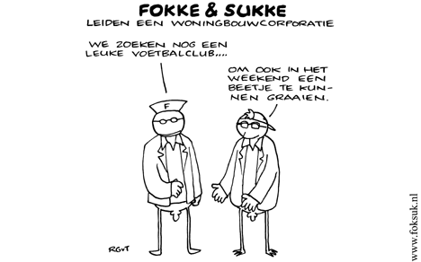 F&S leiden een woningbouwcorporatie (NRC, za, 13-06-09)