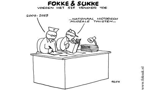 F&S voegen het 51e venster toe (NRC, ma, 15-06-09)