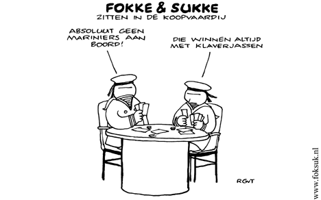 F&S zitten inde koopvaardij (NRC, ma, 29-06-09)