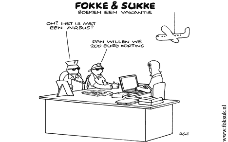 F&S boeken een vakantie (NRC, di, 30-06-09)