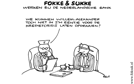 F&S werken bij de Nederlandsche Bank (NRC, wo, 01-07-09)