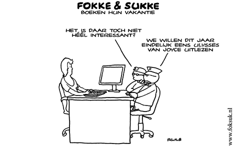 F&S boeken hun vakantie (NRC, wo, 22-07-09)