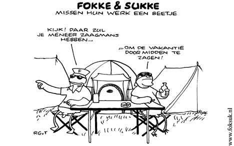 F&S missen hun werk een beetje (NRC, wo, 05-08-09)