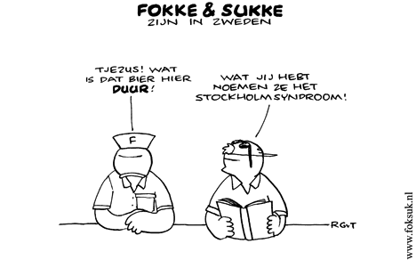 F&S zijn in zweden (NRC, za, 08-08-09)