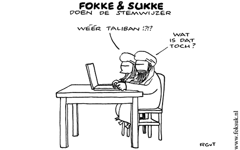 F&S doen de stemwijzer (NRC, di, 18-08-09)