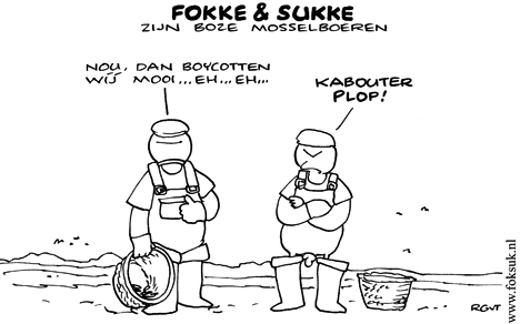 F&S zijn boze mosselboeren (NRC, wo, 19-08-09)