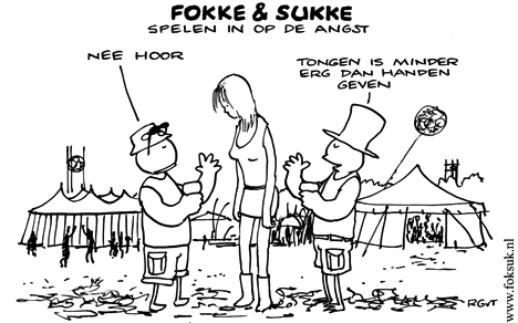 F&S spelen in op de angst (NRC, za, 22-08-09)