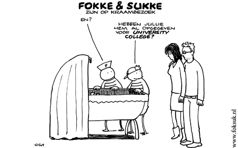 F&S gaan op kraambezoek (NRC, wo, 02-09-09)