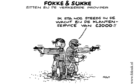 F&S zitten bij de verkeerde provider (NRC, do, 03-09-09)