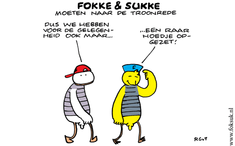 F&S moeten naar de troonrede (NEXT, di, 15-09-09)