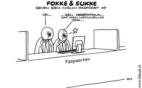 F&S geven een nieuw paspoort af (NEXT, ma, 21-09-09)