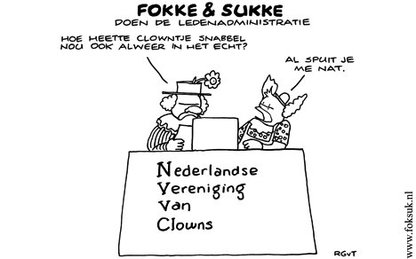 F&S doen de ledenadministratie (NEXT, di, 06-10-09)