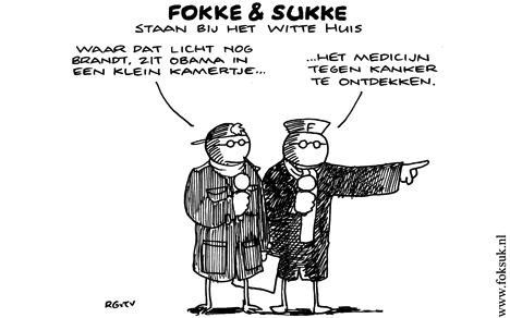 F&S staan bij het Witte Huis (NEXT, ma, 12-10-09)