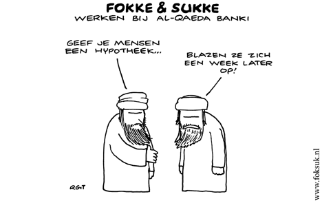F&S werken bij Al-Qaeda Banki (NRC, di, 13-10-09)