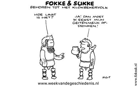 F&S behoren tot het klokbekervolk (NRC, wo, 21-10-09)