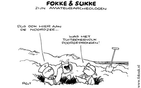F&S zijn amateurarcheologen (NRC, za, 24-10-09)