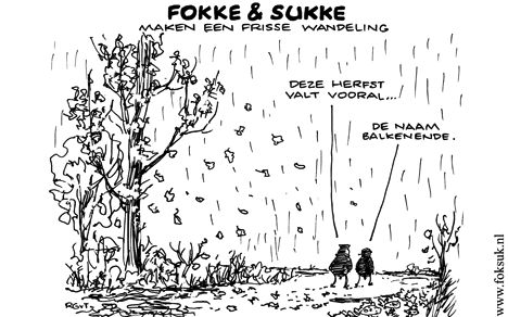 F&S maken een frisse wandeling (NEXT, ma, 02-11-09)
