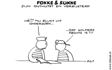 F&S zijn onthutst en verbijsterd (NRC, ma, 02-11-09)