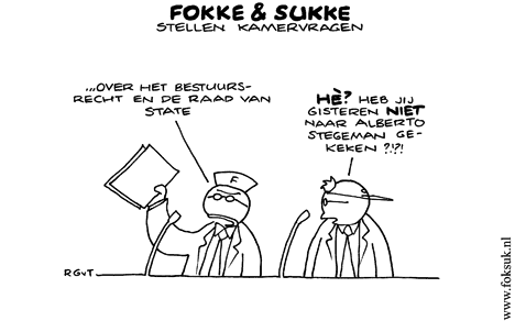 F&S stellen kamervragen (NRC, ma, 16-11-09)