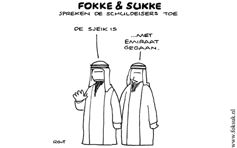 F&S spreken de schuldeisers toe (NRC, za, 28-11-09)