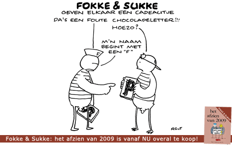 F&S geven elkaar een cadeautje (NRC, vr, 04-12-09)