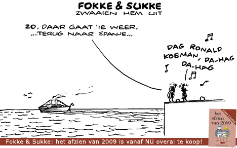 F&S zwaaien hem uit (Next, ma, 07-12-09)