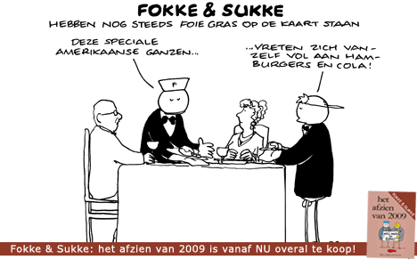 F&S hebben nog steeds Foie Gras op het menu staan (NEXT, vr, 11-12-09)