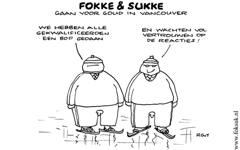 F&S gaan voor goud in Vancouver (NRC, ma, 14-12-09)
