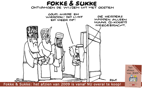 F&S ontvangen de wijzen uit het oosten (NRC, wo, 06-01-10)