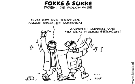 F&S doen de polonaise (NRC, za, 09-01-10)