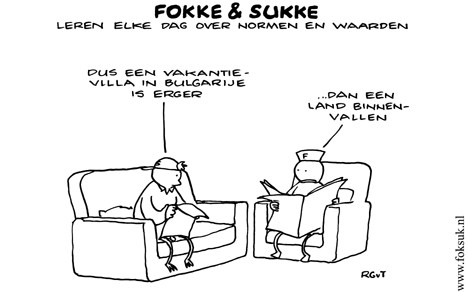 F&S leren elke dag over Normen en Waarden (NRC, do, 14-01-10)