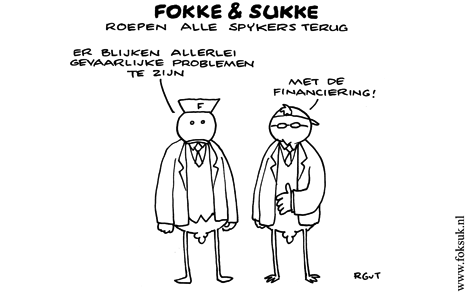 F&S roepen alle Spykers terug (NEXT, ma, 08-02-10)