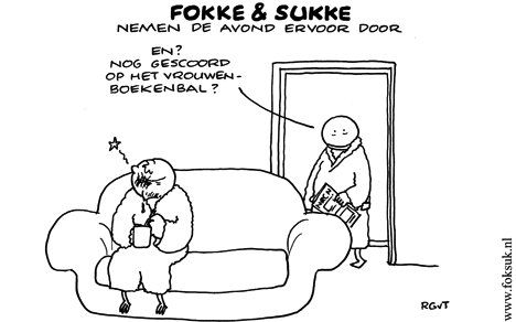 F&S nemen de avond ervoor door (NEXT, wo, 17-02-10)