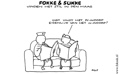 F&S vinden het stil in Den Haag (NRC, wo, 24-03-10)