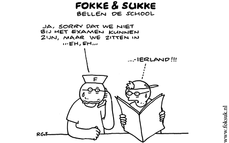 F&S bellen de school (NEXT, ma, 17-05-10)