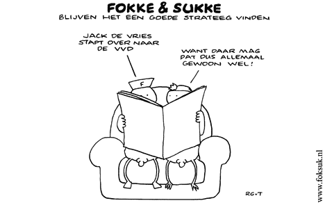 F&S blijven het een goede strateeg vinden (NRC, di, 18-05-10)