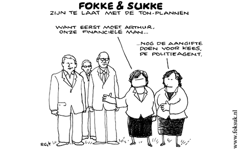 F&S zijn te laat met de TON-plannen (NRC, vr, 21-05-10)