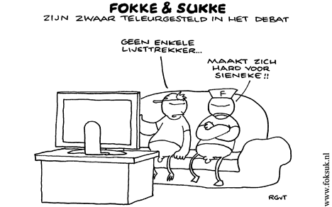 F&S zijnzwaar teleurgesteld in het debat (NRC, do, 27-05-10)