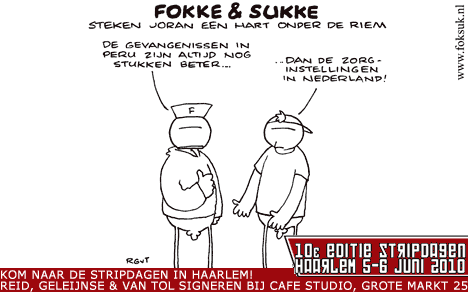 F&S steken Joran een hart onder de riem (NRC, vr, 04-06-10)