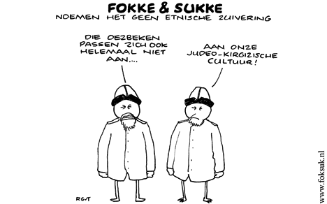 F&S noemen het geen etnische zuivering (NRC, di, 15-06-10)