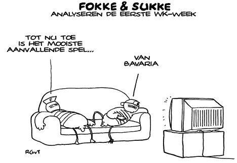 F&S analyseren de eerste WK-week (NEXT,ma, 21-06-10)